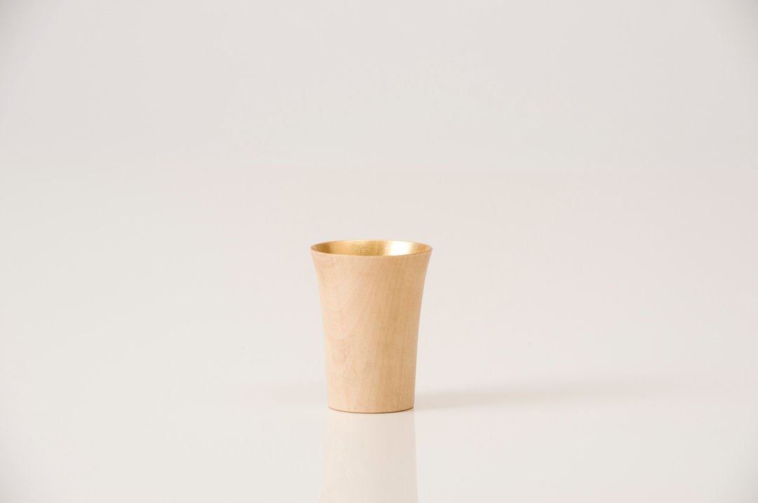 SYUKUHAI　Natural Gold - 酒杯/酒器 - 木头 银色