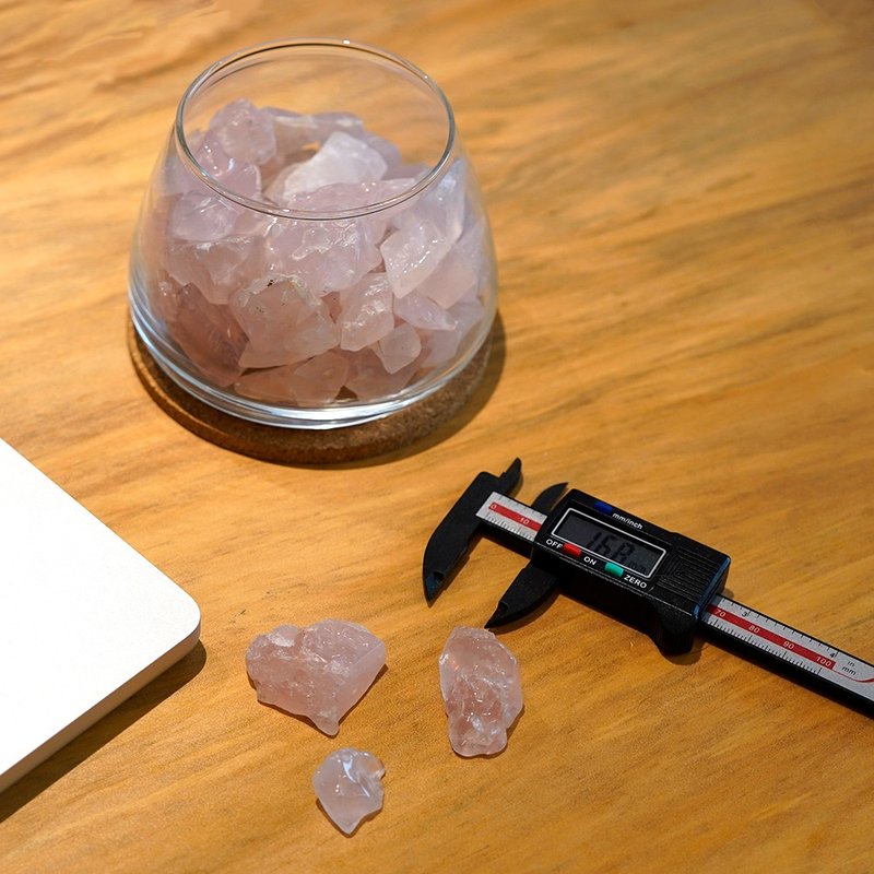 【正佳珠宝】粉晶 原矿消磁水晶杯 桃花人缘能量 - 其他 - 水晶 多色