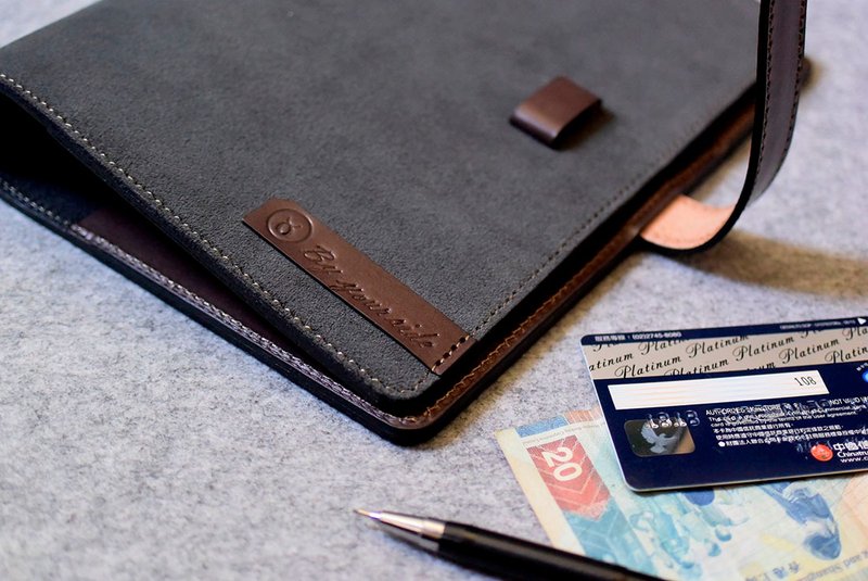 真皮笔记本插梢款 升级版 //2025手帐/笔记本 - 笔记本/手帐 - 真皮 