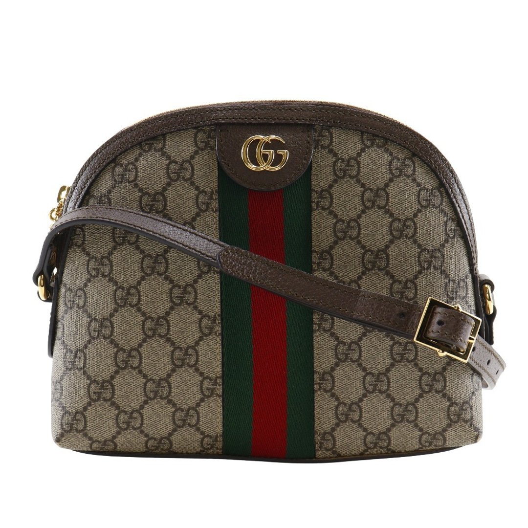 【日本直送】经典名牌 GUCCI Ophidia 小款肩背包 499621 GG Supreme 帆布×皮革 棕色 女性【二手】 - 侧背包/斜挎包 - 其他人造纤维 咖啡色