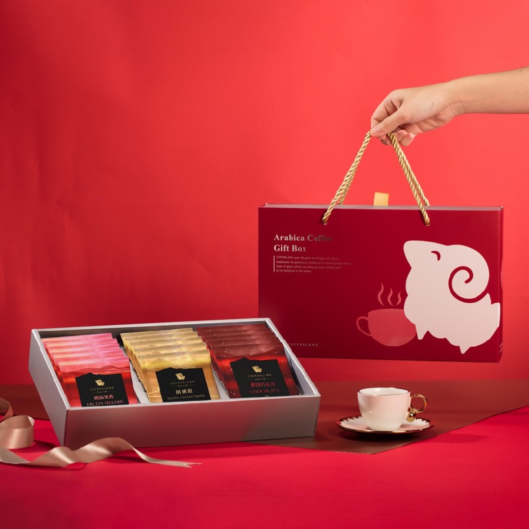 COFFEELAND | 经典礼盒-15入滤挂咖啡-金萃款(缤纷/胡桃钳/浓情) - 咖啡 - 新鲜食材 蓝色