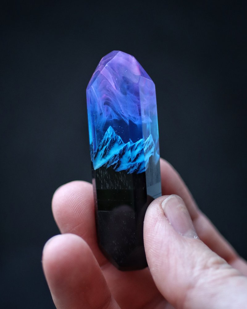 3.1 U 盘 Aurora Borealis Glow in the Dark 刻字 U 盘 3.0 USB - U盘 - 木头 多色