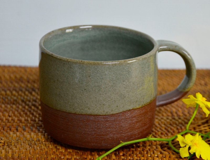 青瓷咖啡杯 - 咖啡杯/马克杯 - 陶 