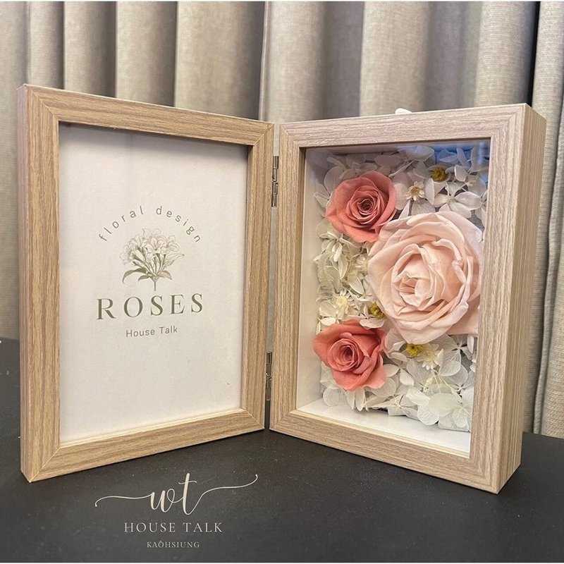 蕨美水耕x屋语花艺设计-永花生相框/婚礼小物.母亲节礼物.教师节 - 干燥花/捧花 - 植物．花 