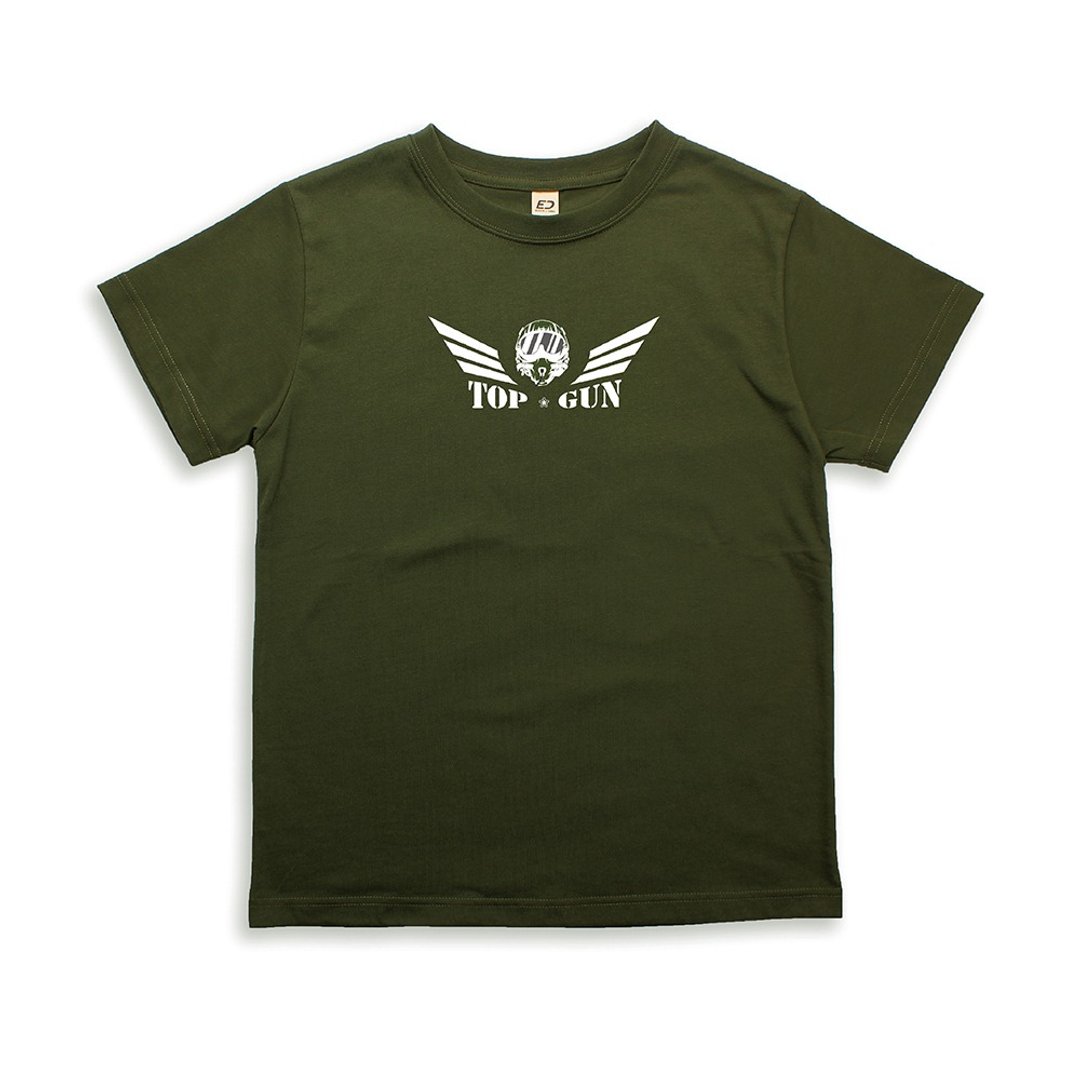 【捍卫战士】Top Gun 飞行头盔  短T/男T恤/女上衣/T-Shirt - 男装上衣/T 恤 - 棉．麻 白色