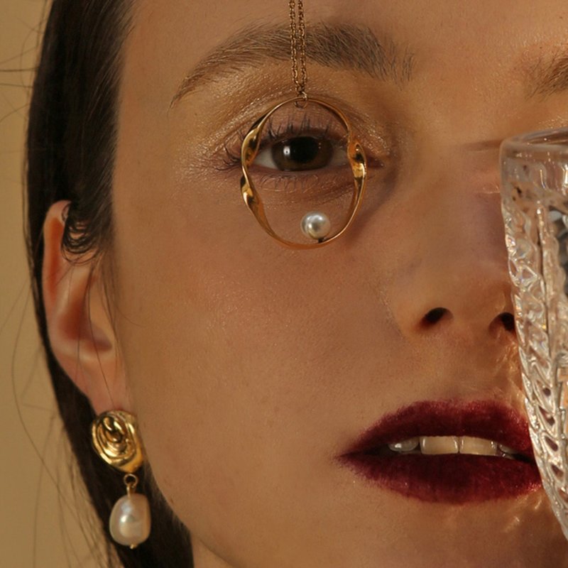 【Mellobject】巴洛克项链 - 项链 - 其他金属 金色