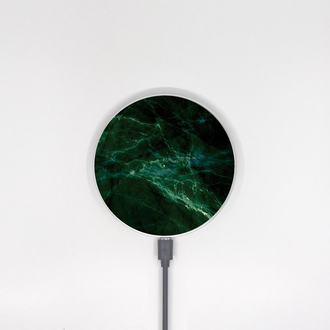 翡翠绿大理石纹10W手机无线充电板 Wireless Charger -234 - 手机充电及周边 - 其他材质 绿色