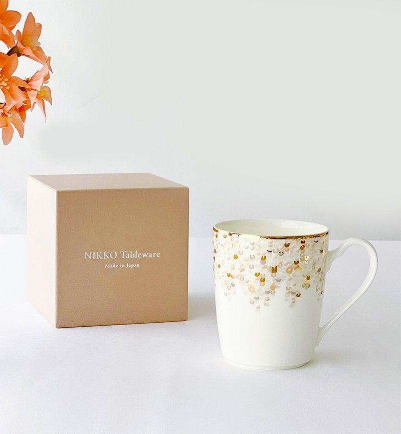 Spangles 马克杯 金 /Nikko - 咖啡杯/马克杯 - 其他材质 金色
