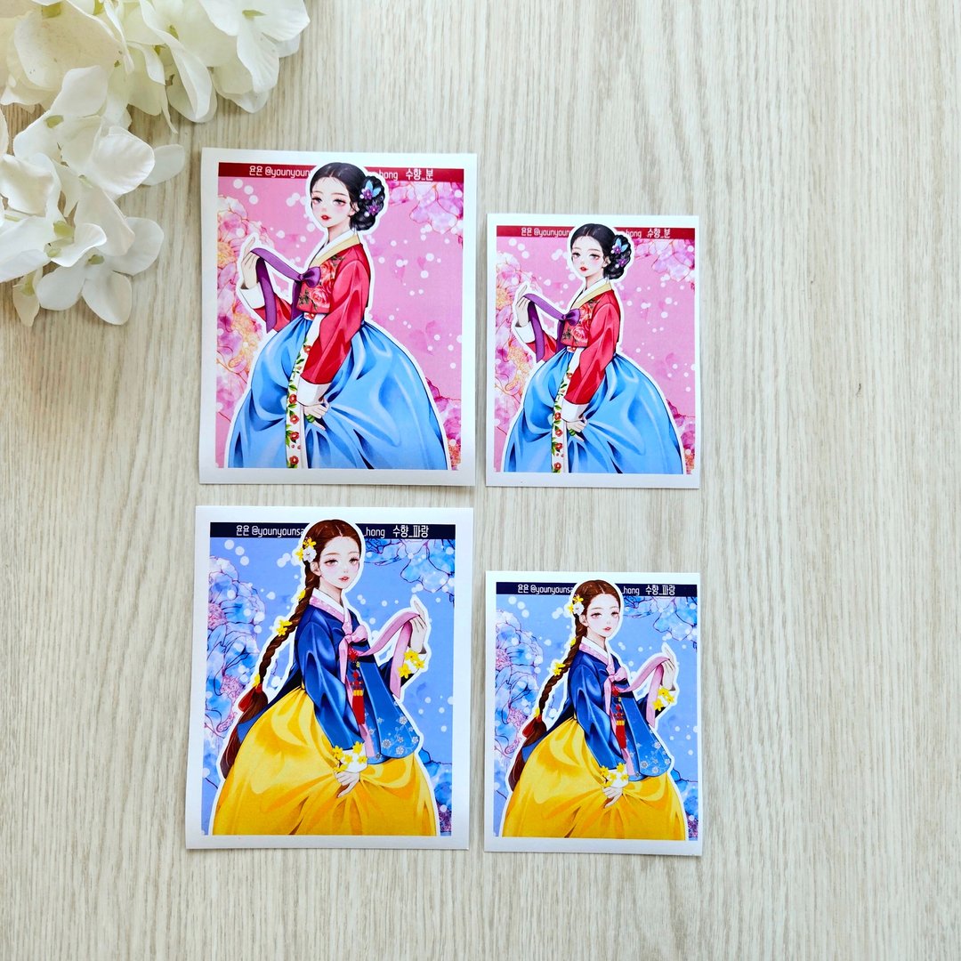 younyoun_东方韩服贴纸_Soohyang v3 - 贴纸 - 纸 