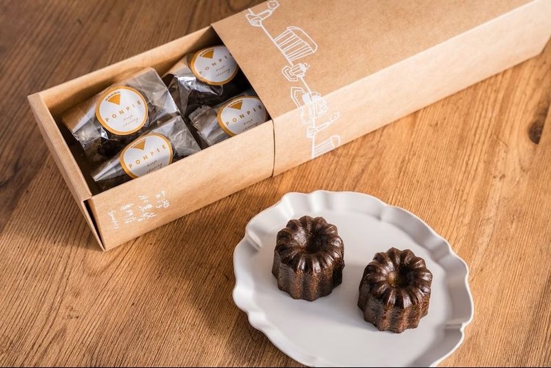 香草可丽露 - 蛋奶素 - 蛋糕/甜点 - 新鲜食材 咖啡色