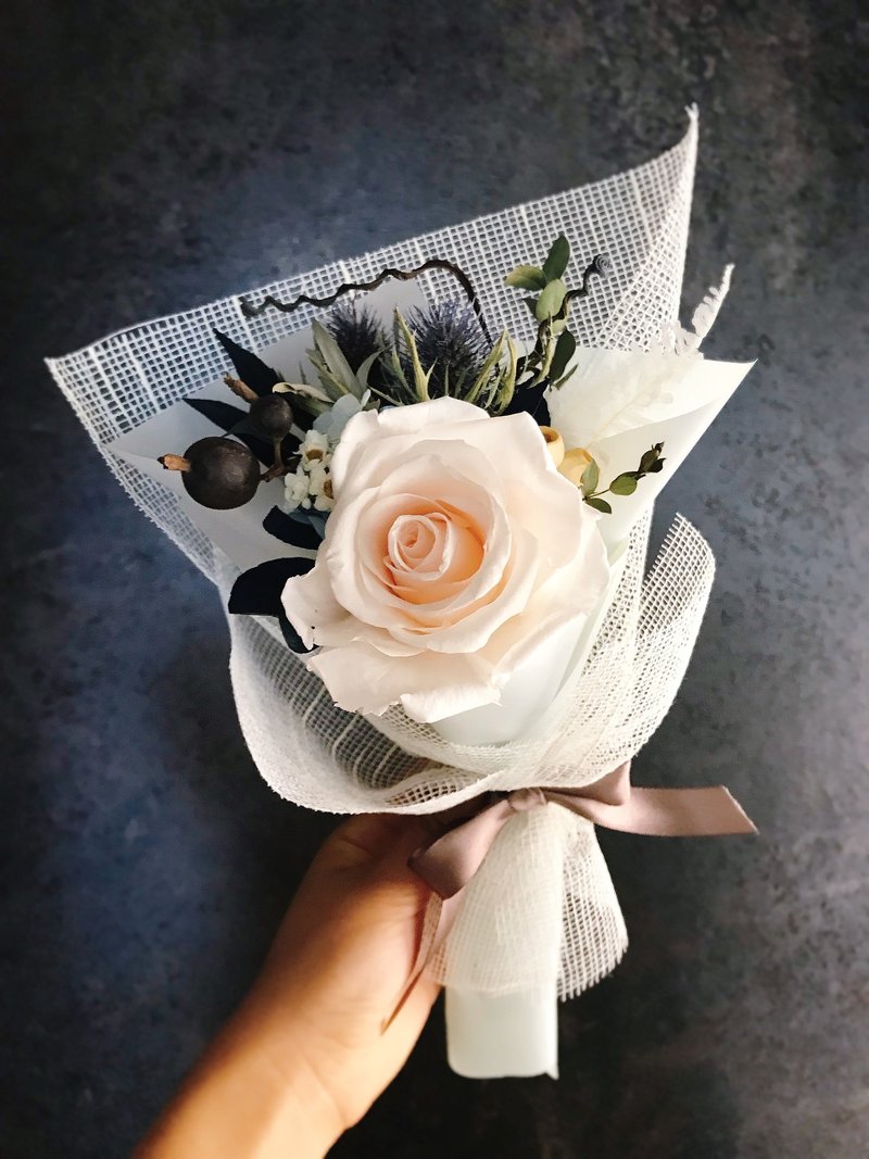 芙田 优雅香槟 - 干燥花/捧花 - 植物．花 