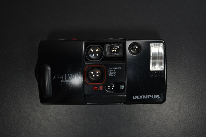 【经典古物】Olympus AF-1 TWIN QuartzDate 奥林巴斯 傻瓜相机 - 相机 - 其他材质 