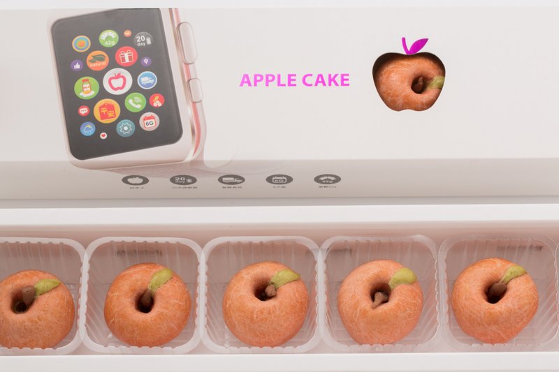 初-bakery  2024创意中秋月饼-苹果饼 - 蛋糕/甜点 - 其他材质 