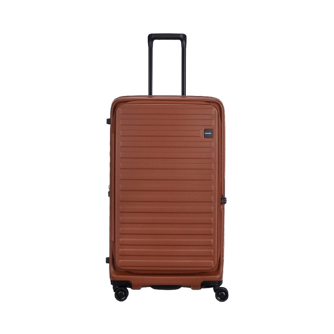 【升级版】【LOJEL】CUBO FIT29.5 寸前开箱 烟熏红褐 - 行李箱/行李箱保护套 - 其他材质 红色