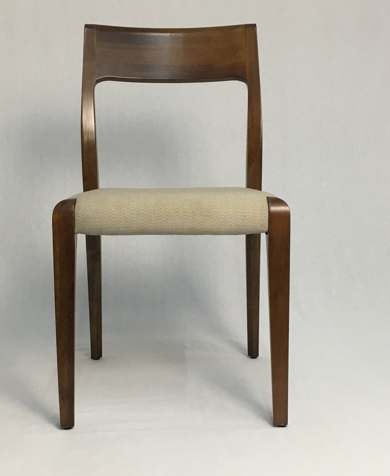 油楠木实木餐椅 TS-245 - 椅子/沙发 - 木头 咖啡色