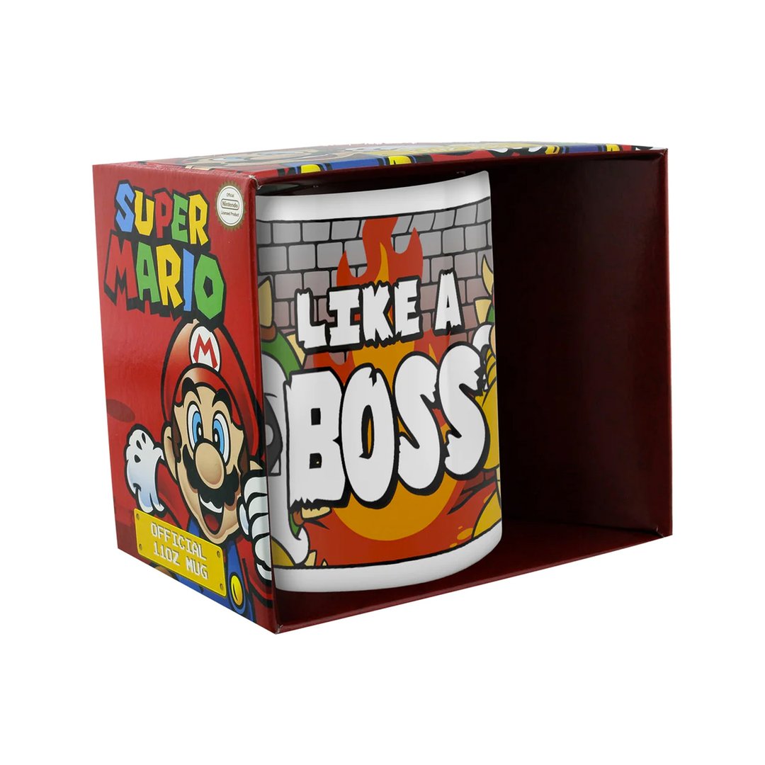 【英国入口】任天堂超级玛利反派Bowser(库巴) Like a Boss陶瓷杯 - 其他杯子 - 陶 多色