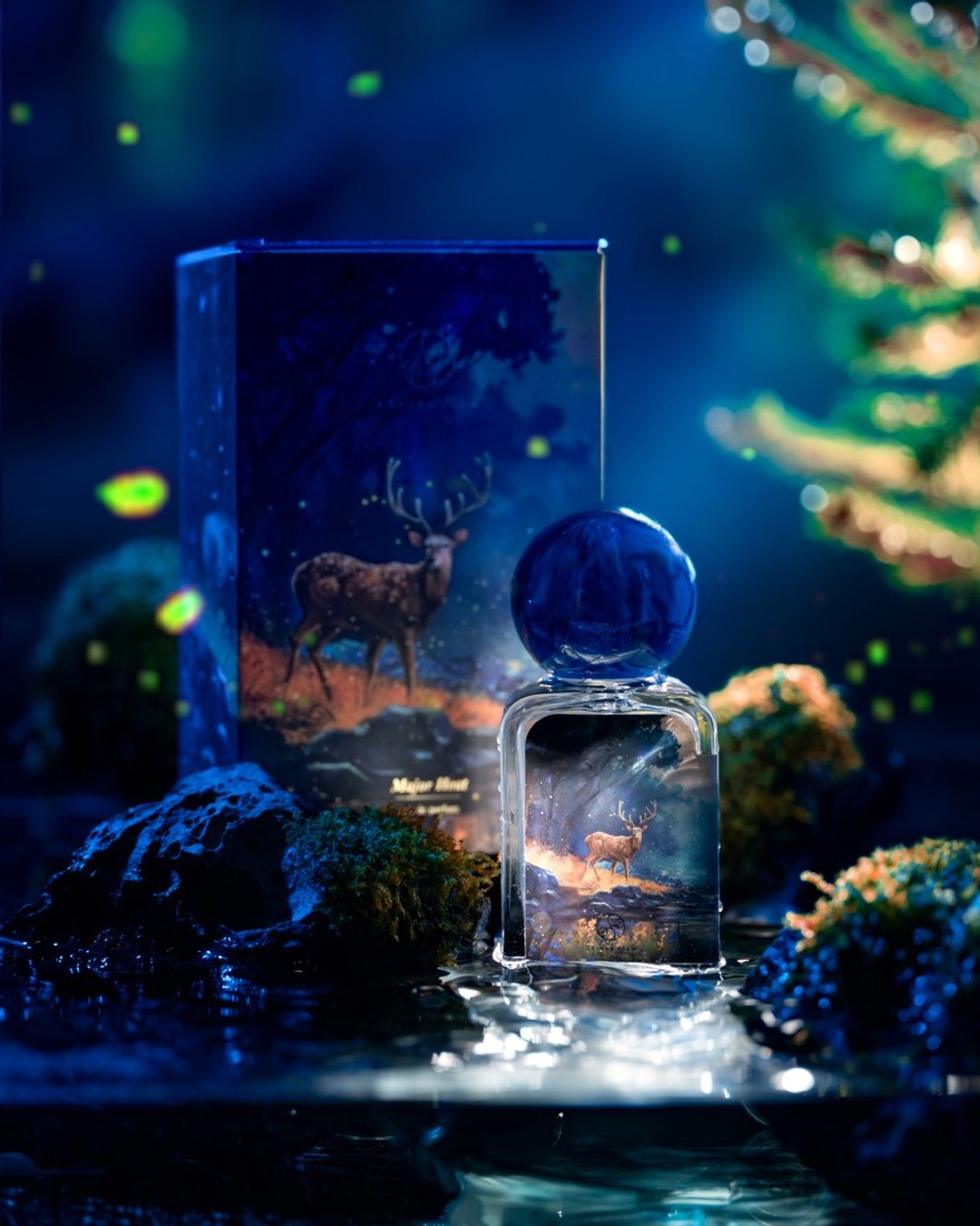 时序集系列香水 夜沐萤火-大暑 淡香精EDP 100ML - 香水/香膏 - 玻璃 蓝色