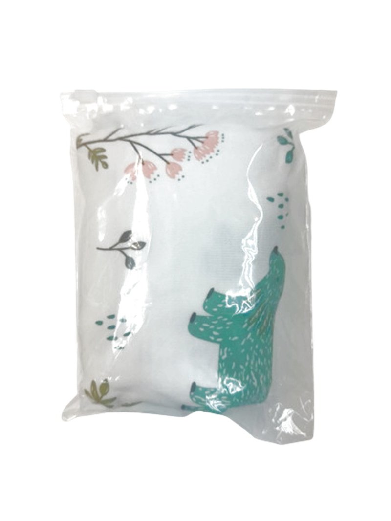 b&h 亲水棉抗菌防螨可水洗儿童枕头套(适合6-12岁儿童) - 小熊 - 婴儿床上用品 - 其他材质 多色