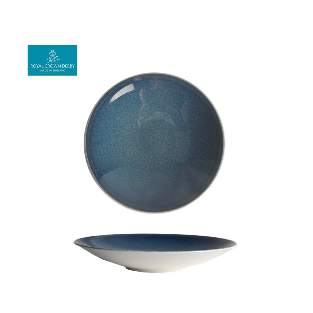 Art Glaze艺术彩釉系列-25.5CM义式汤盘-沧蓝 - 盘子/餐盘/盘架 - 瓷 蓝色