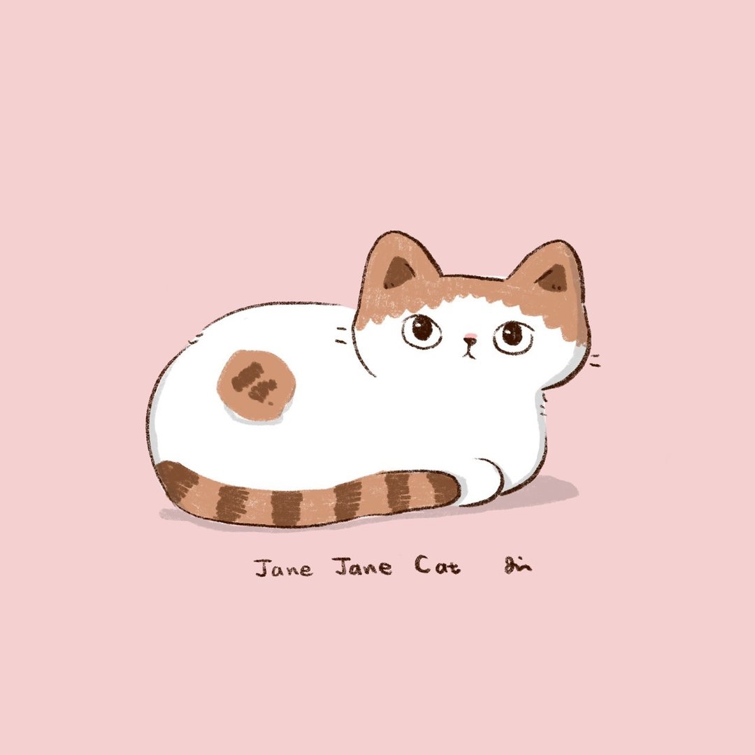 100元小猫咪似颜绘插画 - 电子手绘真人画像/绘画/插画 - 其他材质 