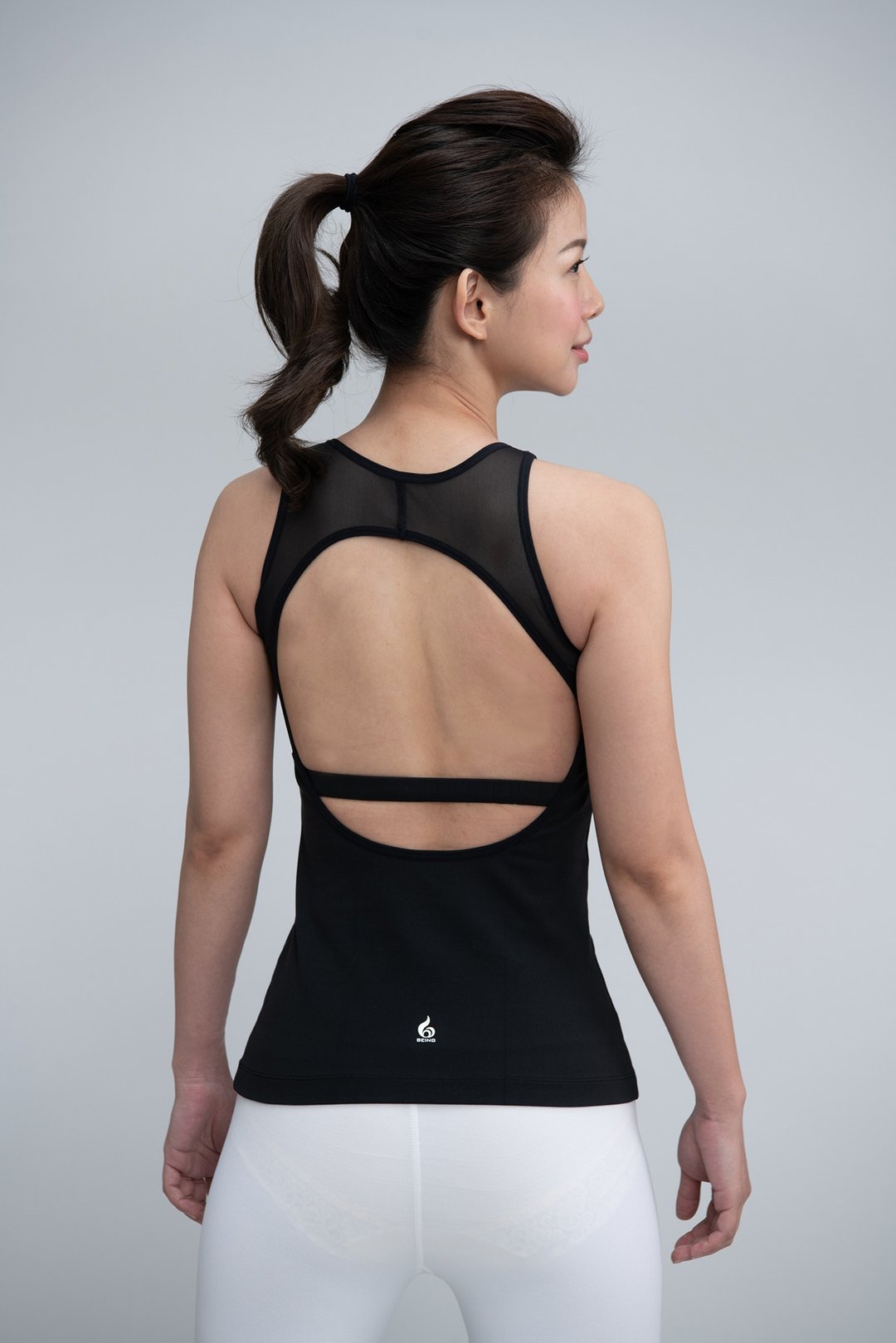福利品【4折福利出清】Lucy Tank-Black 信用卡优惠  快速出货 - 女装瑜珈服 - 聚酯纤维 