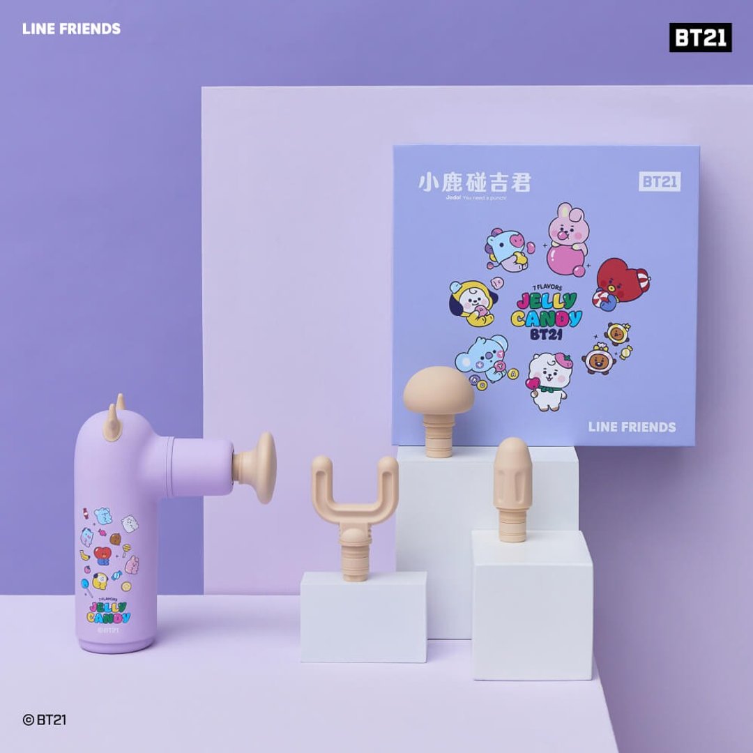 BT21按摩枪 | QQ软糖 - 其他 - 其他材质 紫色
