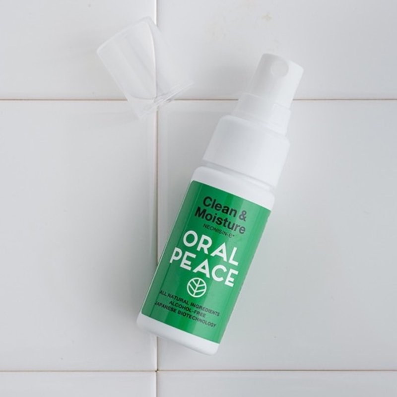 人用湿润原味口腔喷雾 日本专利原装 ORALPEACE口乐平 漱口水 - 牙刷/口腔清洁 - 浓缩/萃取物 绿色