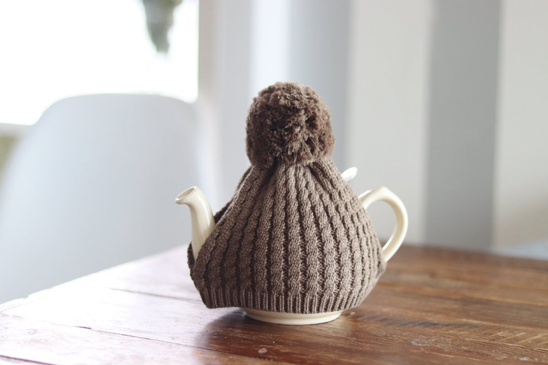 London Pottery Original Tea Cozy Brown - 茶具/茶杯 - 棉 咖啡色