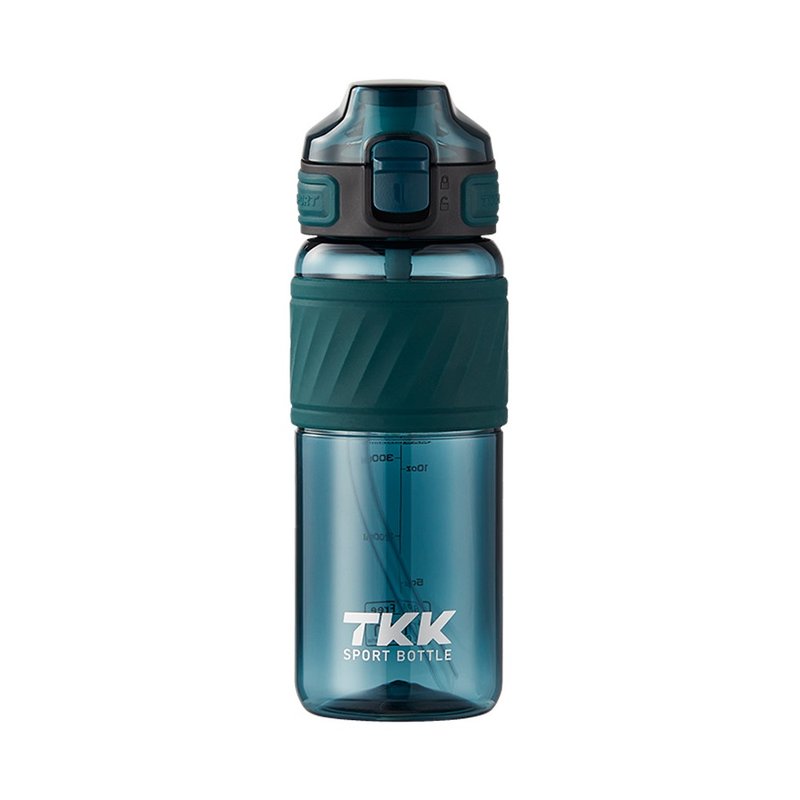 【TKK】美国进口Tritan哈仑系列 手提式运动水壶 600ML-高山绿 - 水瓶/水壶 - 其他材质 绿色