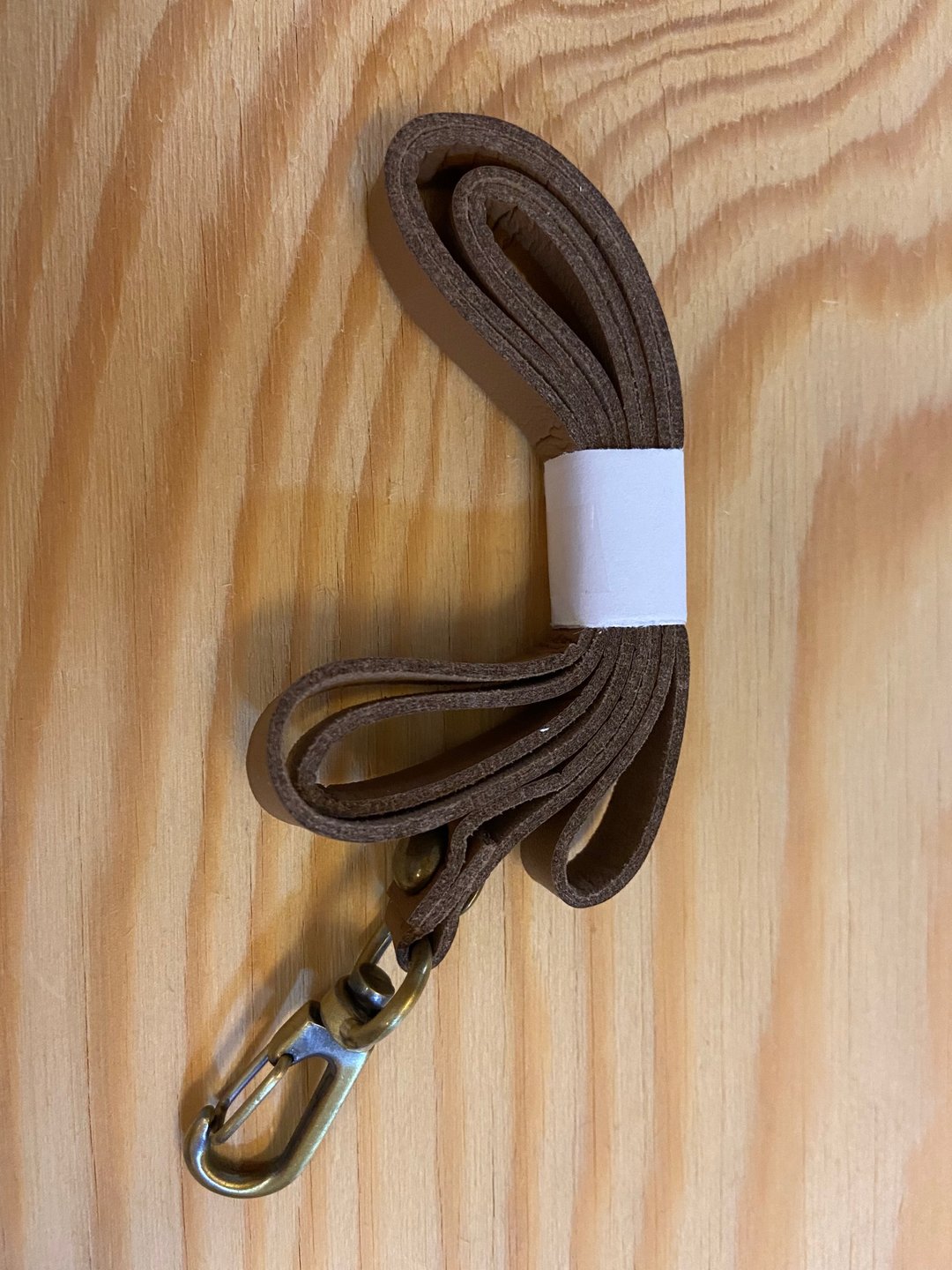 非动物皮革挂绳 - 证件套/卡套 - 环保材料 咖啡色