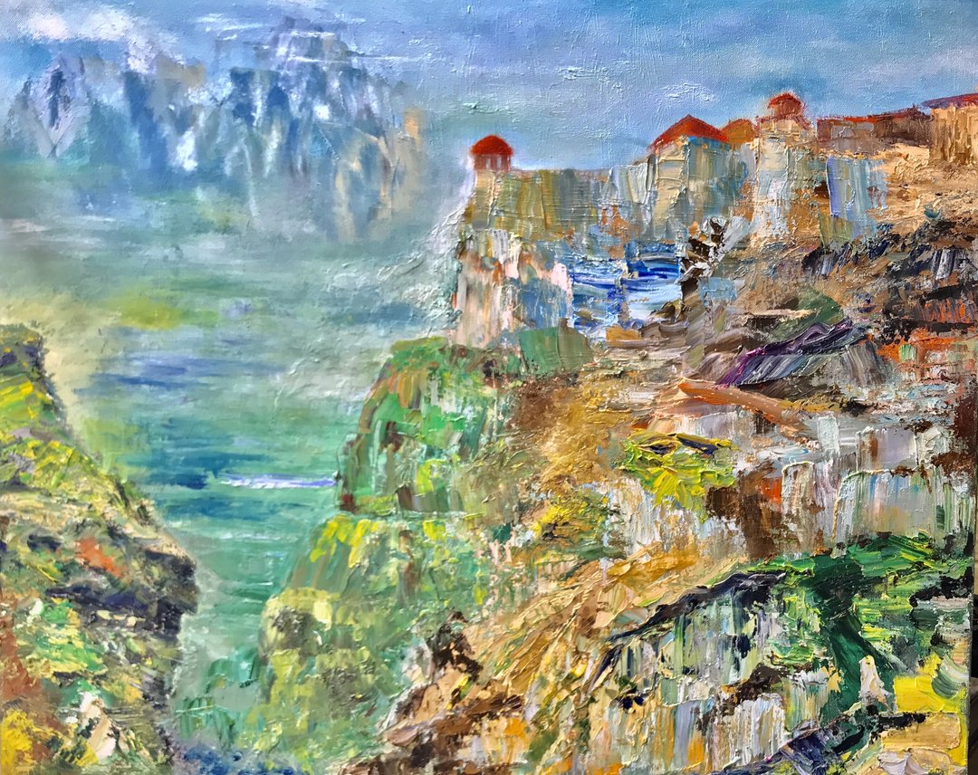 手工油画 颠峰 包邮  挂画壁画 装饰画 疗愈画 背景墙画 欧式油画 - 海报/装饰画/版画 - 棉 多色