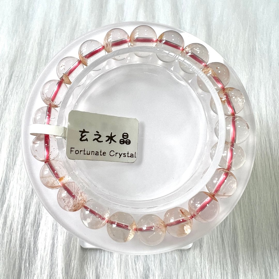雪花幽灵手串 | 水晶 | 水晶手串 | 水晶手链 | 水晶手链 - 手链/手环 - 水晶 透明