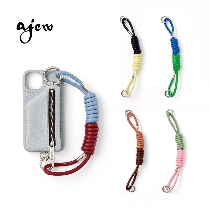 ajew coil strap 螺旋手机背带(单色) - 挂绳/吊绳 - 人造皮革 多色