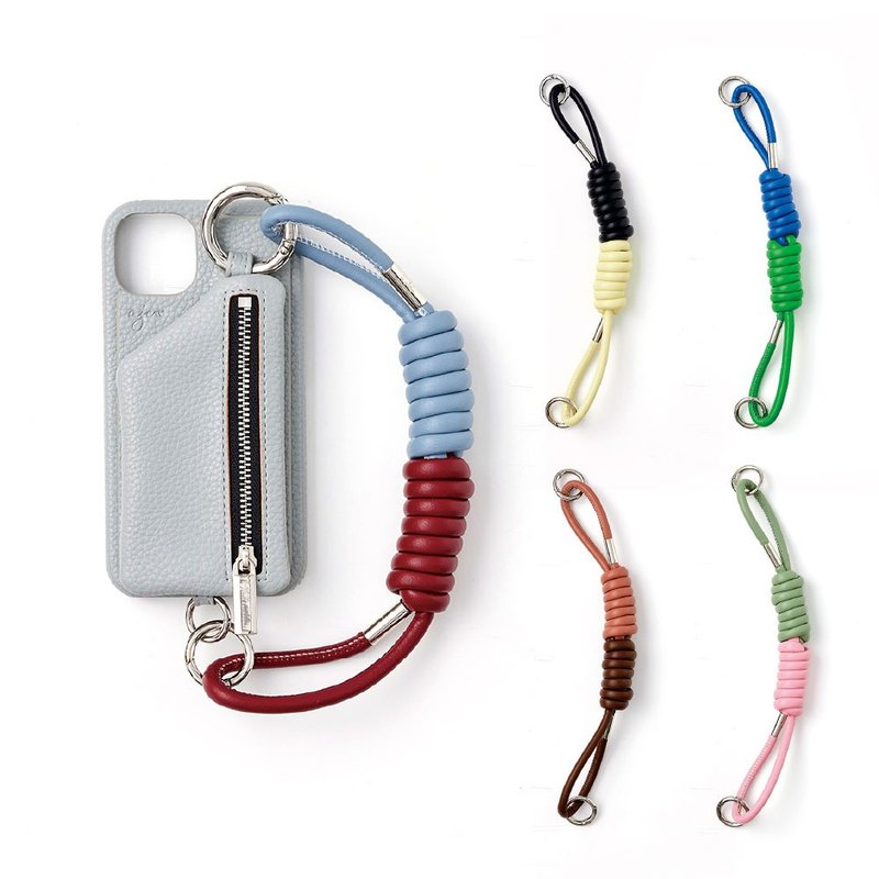 ajew coil strap 螺旋手机背带 - 挂绳/吊绳 - 人造皮革 多色