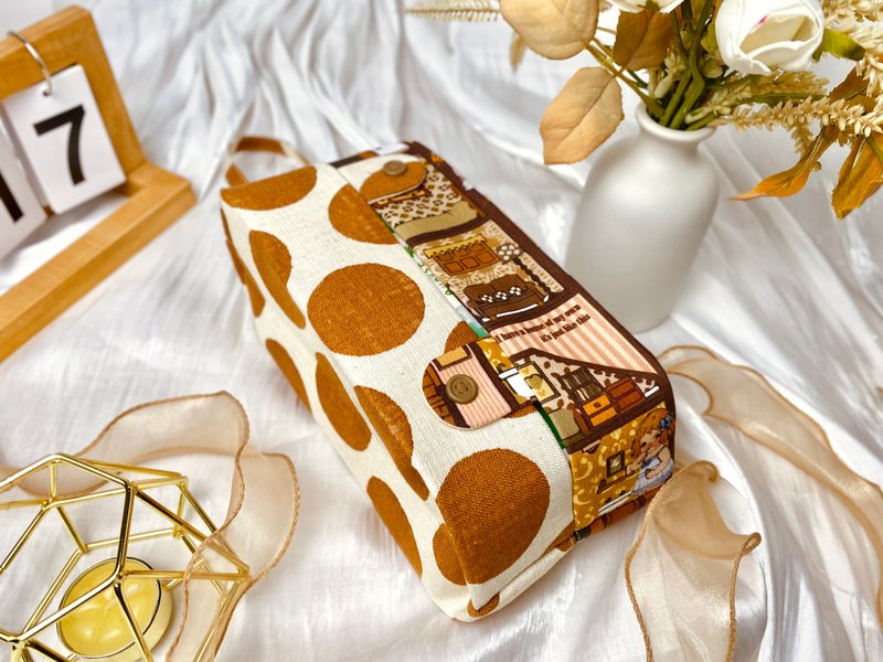 吊挂式面纸套 卫生纸套 面纸盒 - 纸巾盒 - 棉．麻 多色