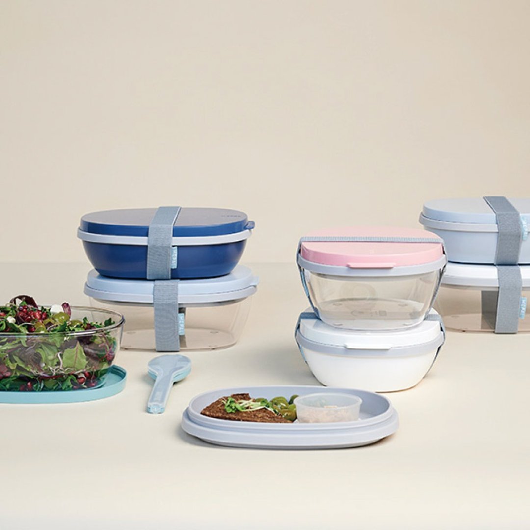 【新品上市】荷兰 Mepal 缤纷系列双层餐盒 / 共4色 - 便当盒/饭盒 - 塑料 多色