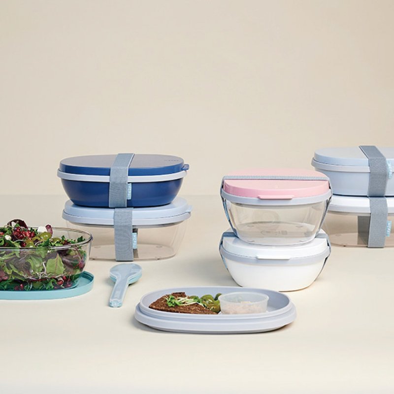 【新品上市】荷兰 Mepal 缤纷系列双层餐盒 / 共4色 - 便当盒/饭盒 - 塑料 多色