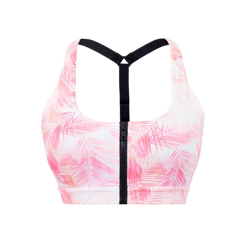 【VIASWEAT】 COCO 背后调整式肩带运动内衣 - 女装运动内衣 - 聚酯纤维 粉红色