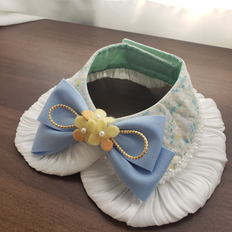 2024春日款围巾 绿色 - 衣/帽 - 棉．麻 