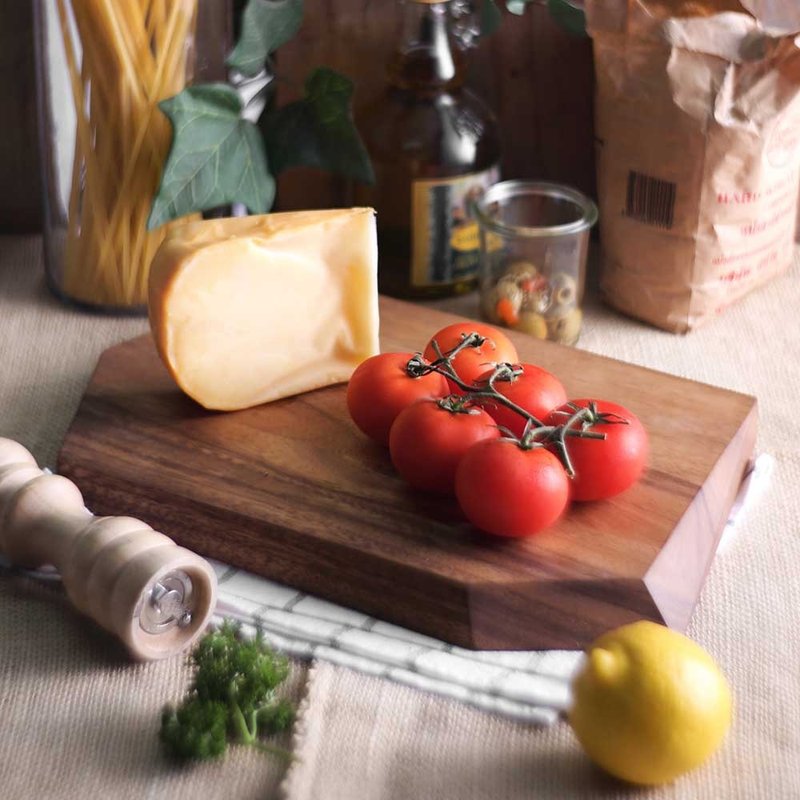 Edge多边形砧板 - 厨房用具 - 木头 咖啡色