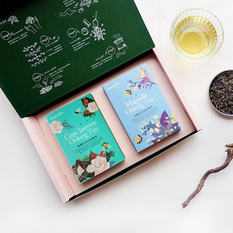 【daebete】台湾窨花茶轻巧双入礼盒│快速出货 自由搭配 - 茶 - 其他材质 