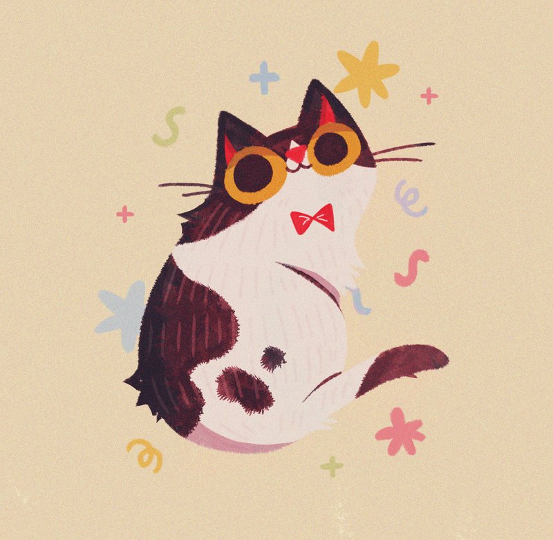 【宠物插画】卡通风格 / 似颜绘 / 实体卡+电子档 - 订制画像 - 纸 多色