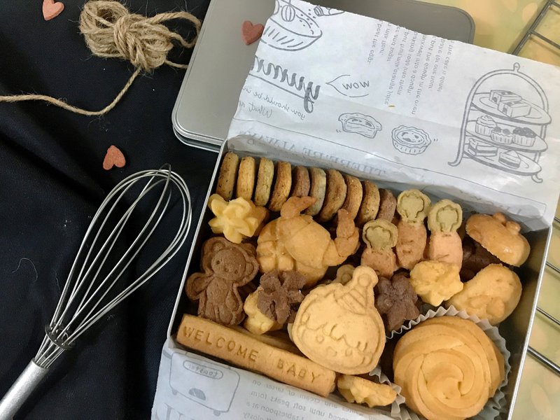 【可刻字&定制】男孩/女孩手工饼干 - 手工饼干 - 其他材质 