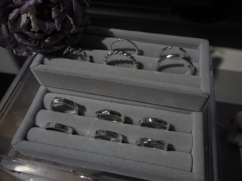 单圈银戒实验课-单件 - 金工/饰品 - 纯银 