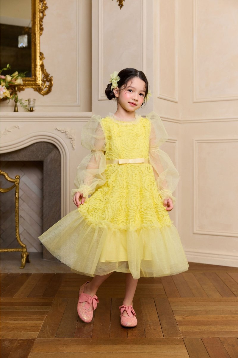 毛茛的低语 - 童装礼服/连衣裙 - 其他材质 