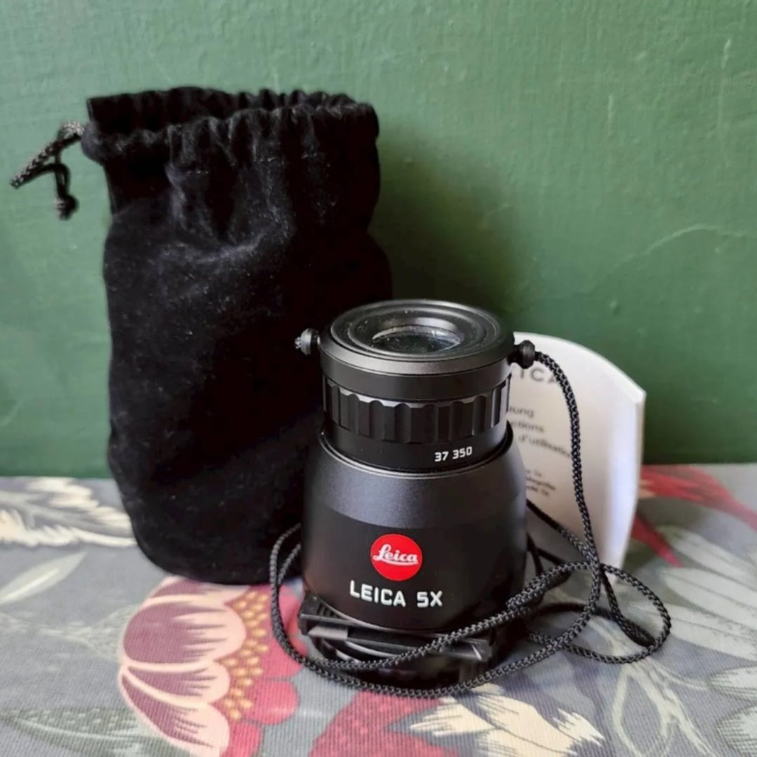 专业相机店 LEICA CAMERA GERMANY LEICA 5X 底片放大镜 - 相机 - 其他金属 黑色