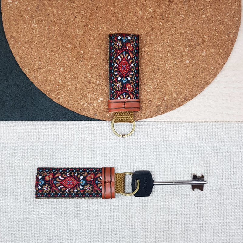 / 母亲节 X 毕业季 / 钥匙圈 吊饰 织带 生日礼物 - 钥匙链/钥匙包 - 其他人造纤维 红色