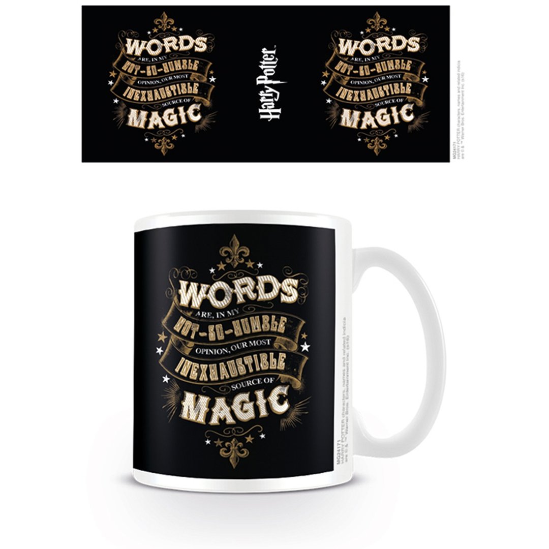 【哈利波特】言语是魔法世界永不枯竭的资源(Magic Words) 马克杯 - 咖啡杯/马克杯 - 陶 多色