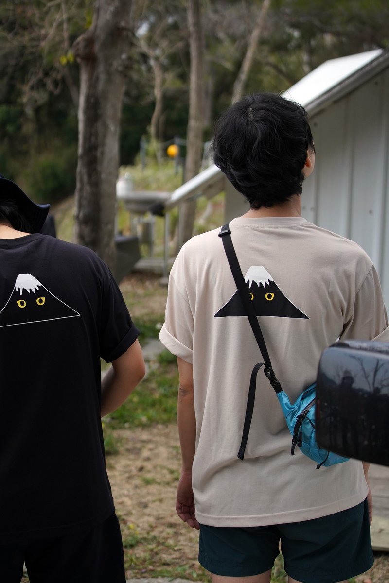 山小猫联名机能踢 Wildland X superB studio - 中性连帽卫衣/T 恤 - 聚酯纤维 多色