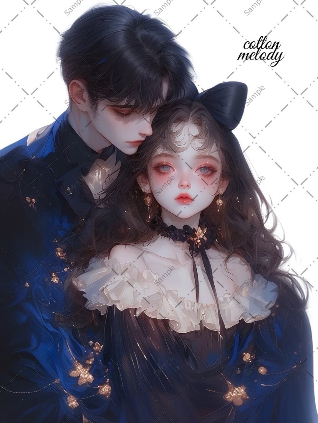 original sticker no.1362 人物贴纸 原创贴纸 人物贴纸 女孩贴纸 原创人物贴纸 - 贴纸 - 纸 